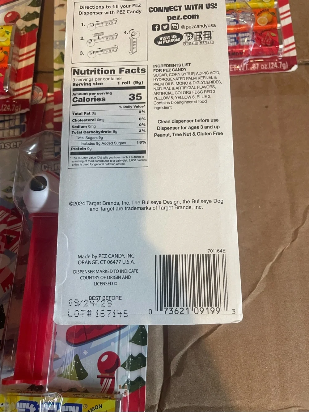Target Bullseye Pez